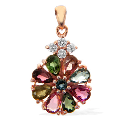 tourmaline pendant